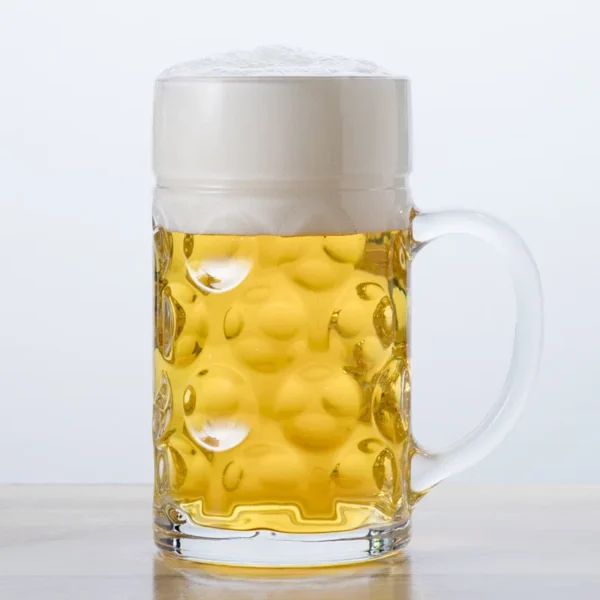 1L Beer Glass Large Capacity Thick Beer Mug Water Crystal Glass Cup Transparent with Handle for Club Bar Party Home - Image 3