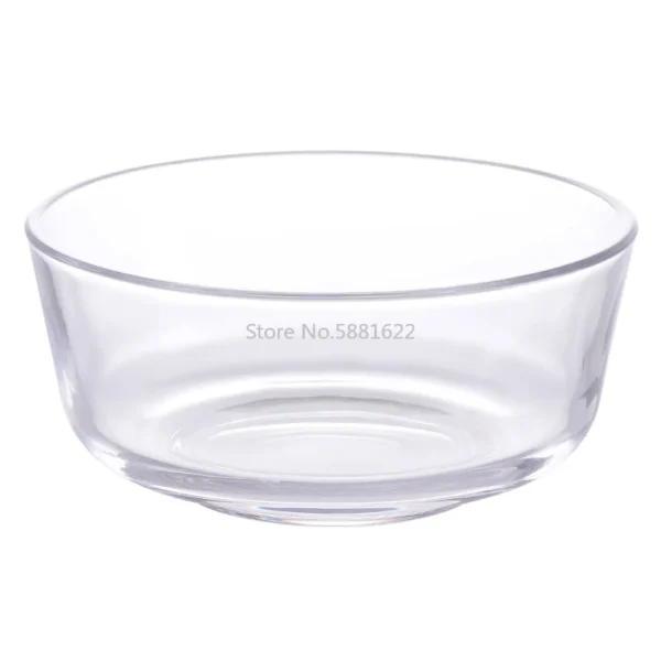 Creative Large High Transparent Glass Bowl Home Dessert Ice Cream Fruit Salad Bowl - Image 5