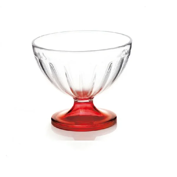 Clear Acrylic Salad Bowl for Dessert Mill Shake Goblet Glass Embossed Ice Cream Cup Transparent Creative Salad Plates 250/300Ml - Image 5