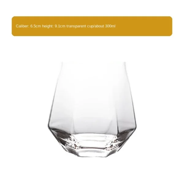 Ultra Clear Crystal Whiskey Glass Cup Wine Brandy Liquor Beer Water Thicken For Home Bar Party - Image 6