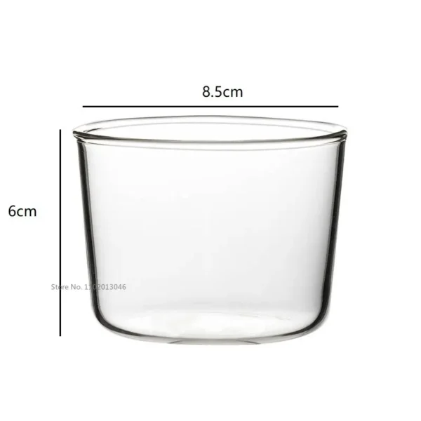 1PCS Glass Bowl Small Mini Serving Dessert Pudding Prep Cups Salad Clear Dip Ramekins Charcuterie Sauce Rice Cup - Image 5