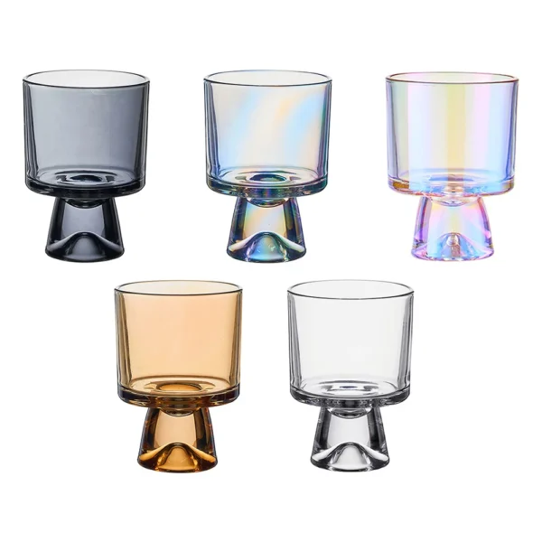 Ice Coffee Cups Wine Ice Beer Cup Cocktail Glasses Drinkware Transparent Tea Set Heat Resistant Glassware Glass Cup - Image 2