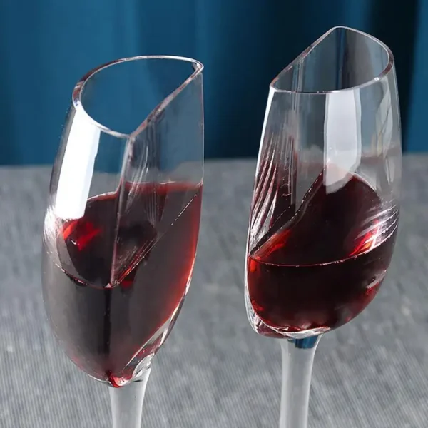 Crystal Glass Cups 140ml Creative Half Red Wine Cups Multi-use Vintage Tall Wine Glassware Long Stemmed Wine Champagne Glasses - Image 5