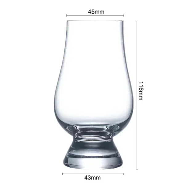 1/3/6PCS Whiskey Cup Transparent Lead Free Crystal Glass Whiskey Cup Set Glass Spirits Wine Glasses Scotch Drinking Glasses - Image 6