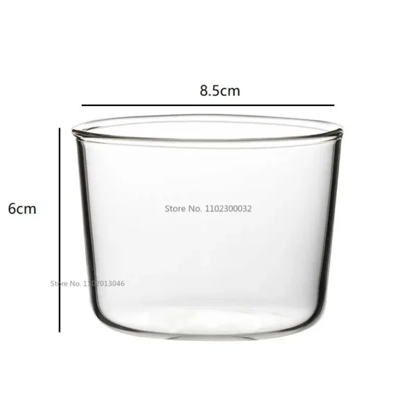 270ml Glass Bowl Small Mini Dessert Pudding Serving Prep Cups Salad Clear Dip Ramekins Charcuterie Sauce Rice Cup - Image 5