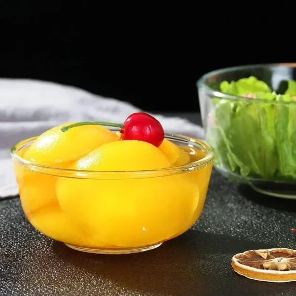 New Japanese Style Iceberg Glass Bowl Transparent Salad Fruit Soup Dessert Snack Foods Mixing Bowl Tea Wash Large Noodle Bowls - Image 3