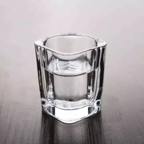 6pcs Set Shot Glass Crystal Glass Drinkware Spirits Cup Transparent Cups Stemware Flat Bottom Small Capacity Wine Glass Drinks - Image 3