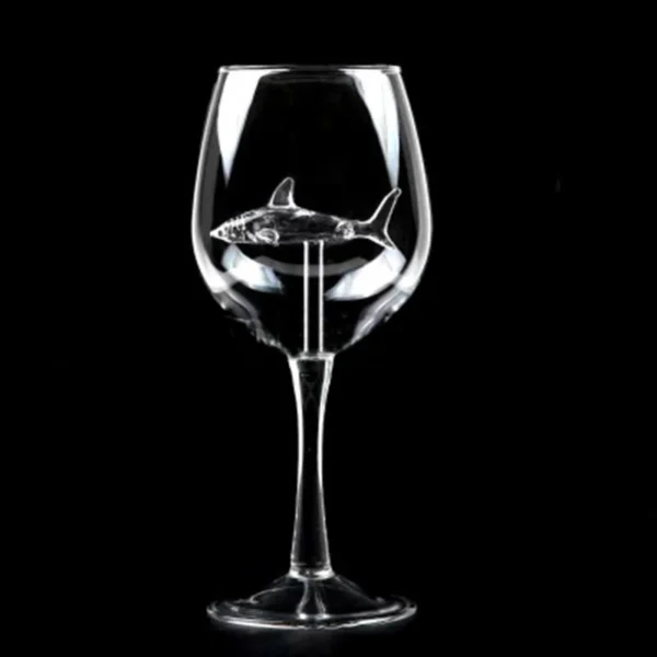 Rose Flower Shape Wine Glass Dolphins Red Wine Goblet Party Mug Cocktail Glasses - Image 6